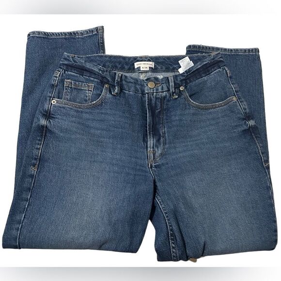 Good American Good Icon Cropped Jeans GNIC255T - Picture 1 of 6